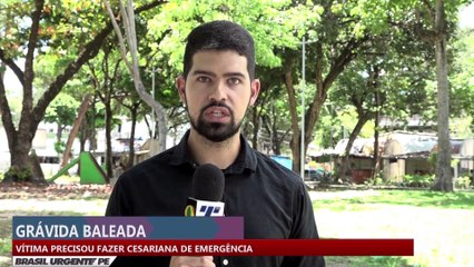 Grávida baleada: vítima precisou fazer cesariana de emergência