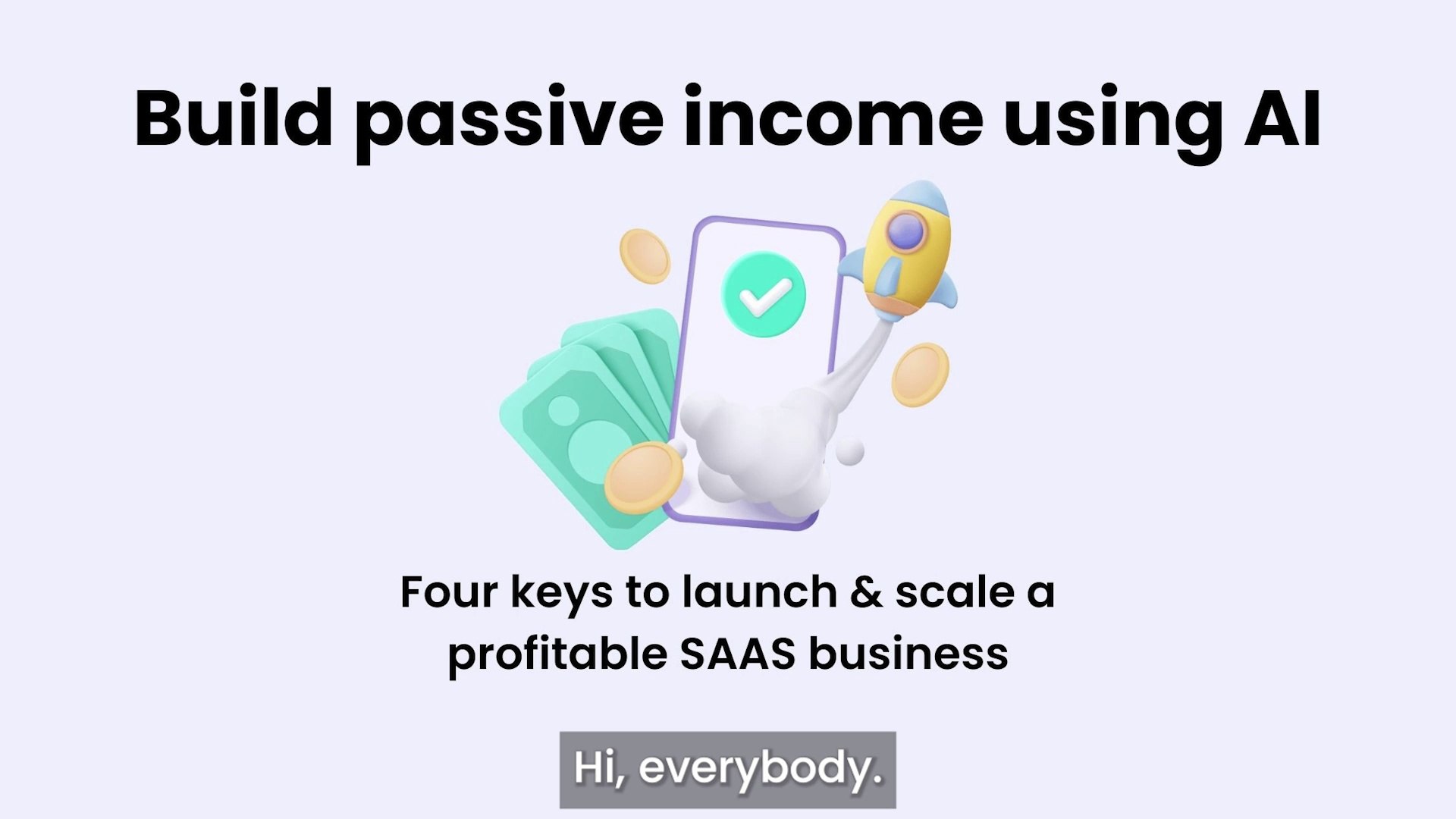 Generate passive income using Artificial Intelligence