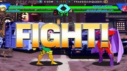 ESDM vs TheeStormQueen - X-Men Vs. Street Fighter - FT5