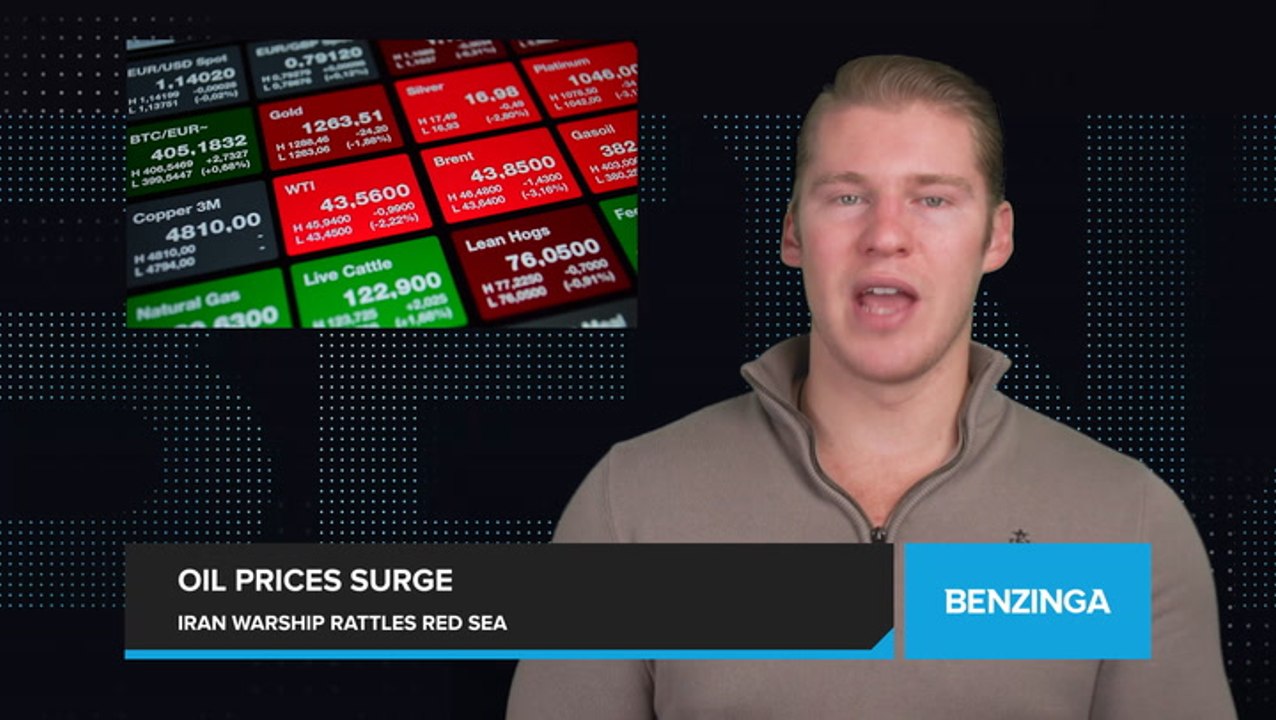 Oil Prices Rise After Iran Deploys Warship in Red Sea, Raising Tensions in Critical Shipping Route