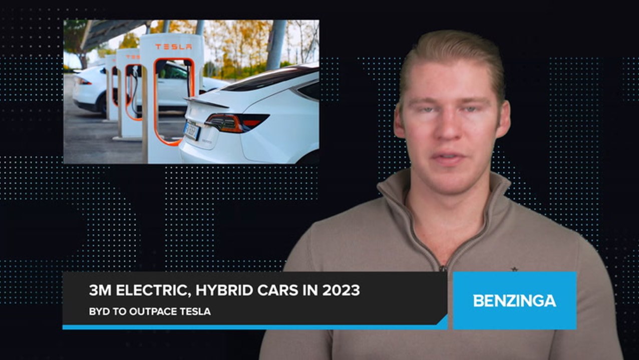 BYD Set To Outpace Tesla In Production, Showing Dominance In Tough Chinese EV Market