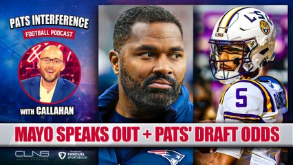 Patriot DRAFT Odds + Jerod Mayo SPEAKS OUT | Pats Interference
