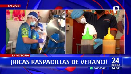Delicias heladas: descubre la variedad de raspadillas en el corazón de La Victoria