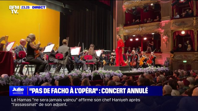 LA BANDE PREND LE POUVOIR - Pas de facho à l'opéra , un concert annulé à l'opéra de Nice