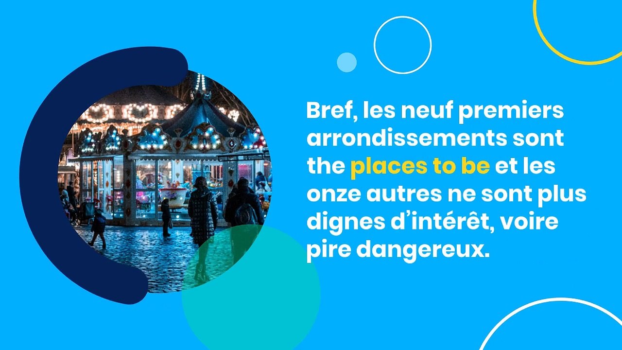 Quels arrondissement / quartiers vautil mieux éviter à Paris ? Vidéo Dailymotion