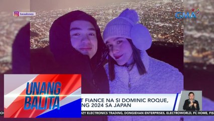 Bea Alonzo & fiance na si Dominic Roque, sinalubong ang 2024 sa Japan | UB