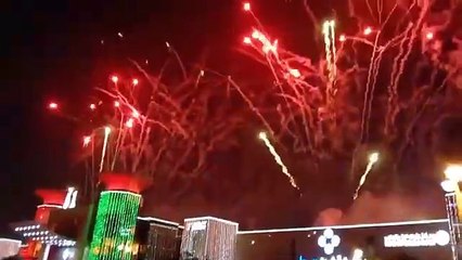 New year celebration 2023 in Saudi Arabia _ الألعاب النارية للعام الجديد في المملكة العربية السعودية(360P)
