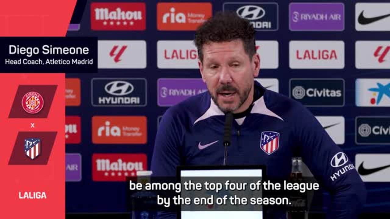 Simeone and Michel discuss Girona's LaLiga future