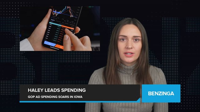 Republicans And Outside Groups Spend $105 Million On Iowa Ads Ahead of Crucial 2024 Caucuses, With Trump Rival Haley In The Lead