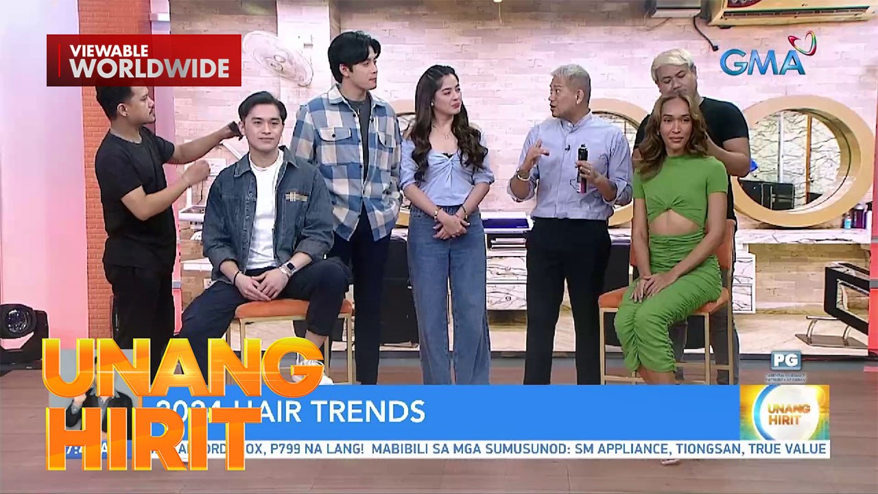 Hair trends ngayong 2024, ating alamin! | Unang Hirit!