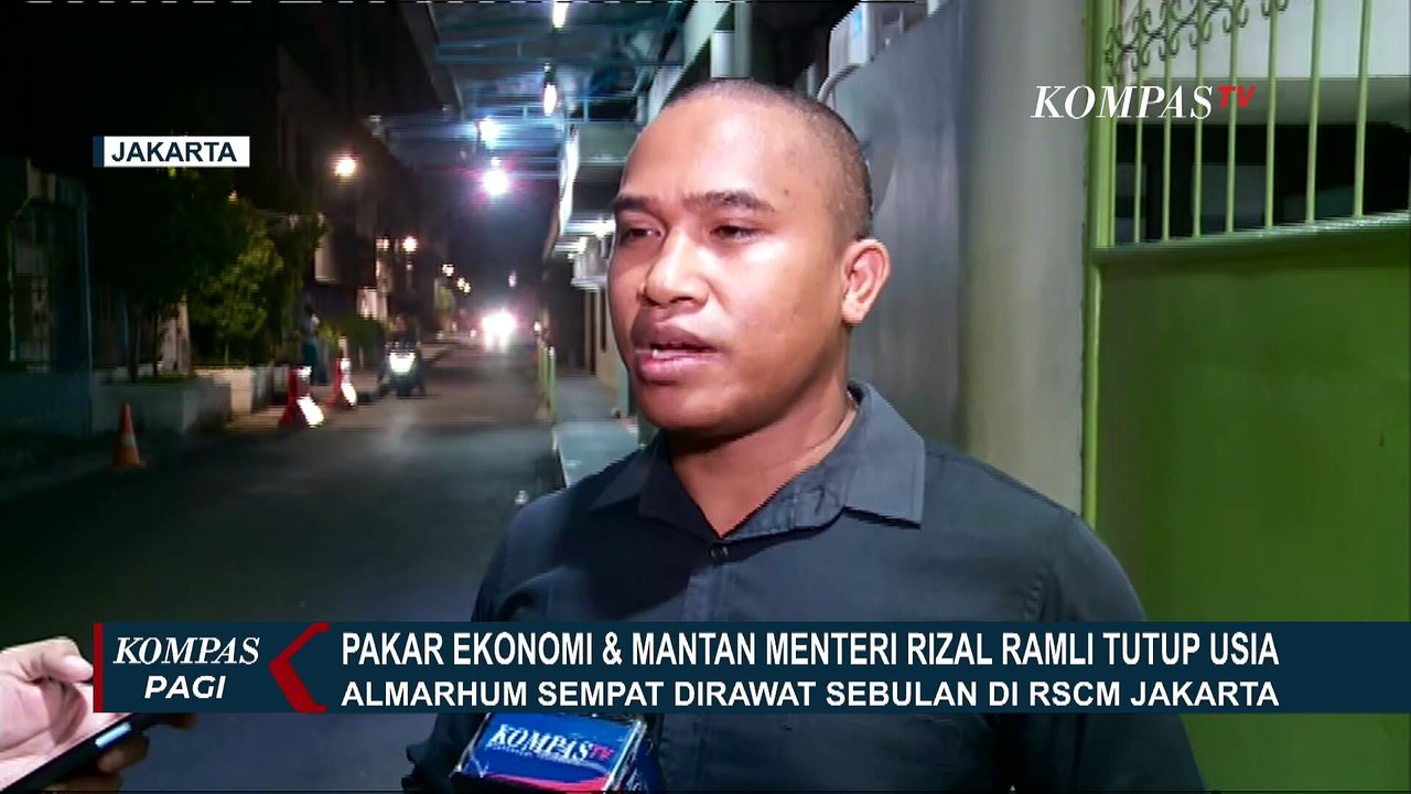 Pakar Ekonomi dan Mantan Menteri Rizal Ramli Tutup Usia di Umur 69 Tahun