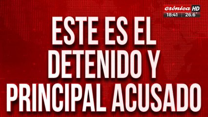 Crimen de Tomás: este es el detenido y el principal acusado