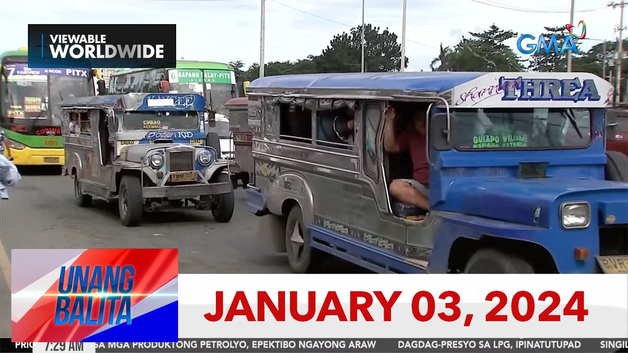 Unang Balita sa Unang Hirit: JANUARY 3, 2024 [HD]