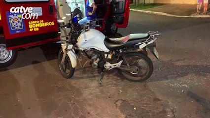 Jovem de 20 anos fica ferido em acidente no São Cristovão