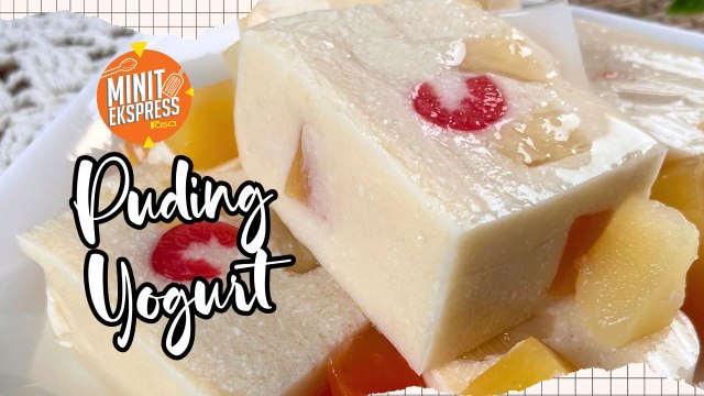 Puding Yogurt, Makan Sejuk-Sejuk Memang Ngam