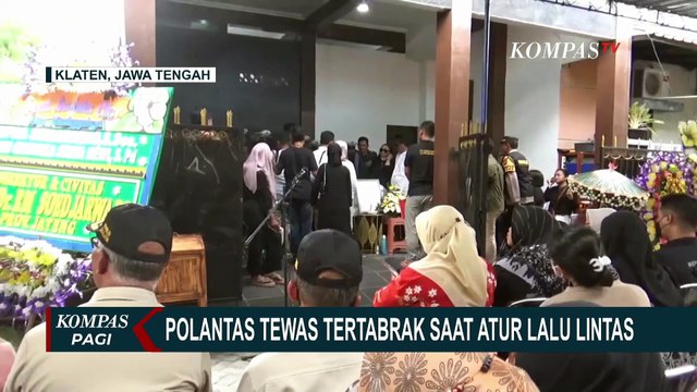 Sempat Dapat Perawatan, Anggota Polantas Klaten yang Tertabrak saat Bertugas Akhirnya Meninggal