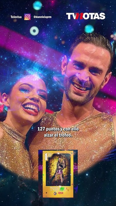 Daniela Parra y Rafa Nieves ganaron la quinta temporada de "Las estrellas bailan en Hoy"