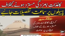 Hearing on appeals against rejection of nomination papers,