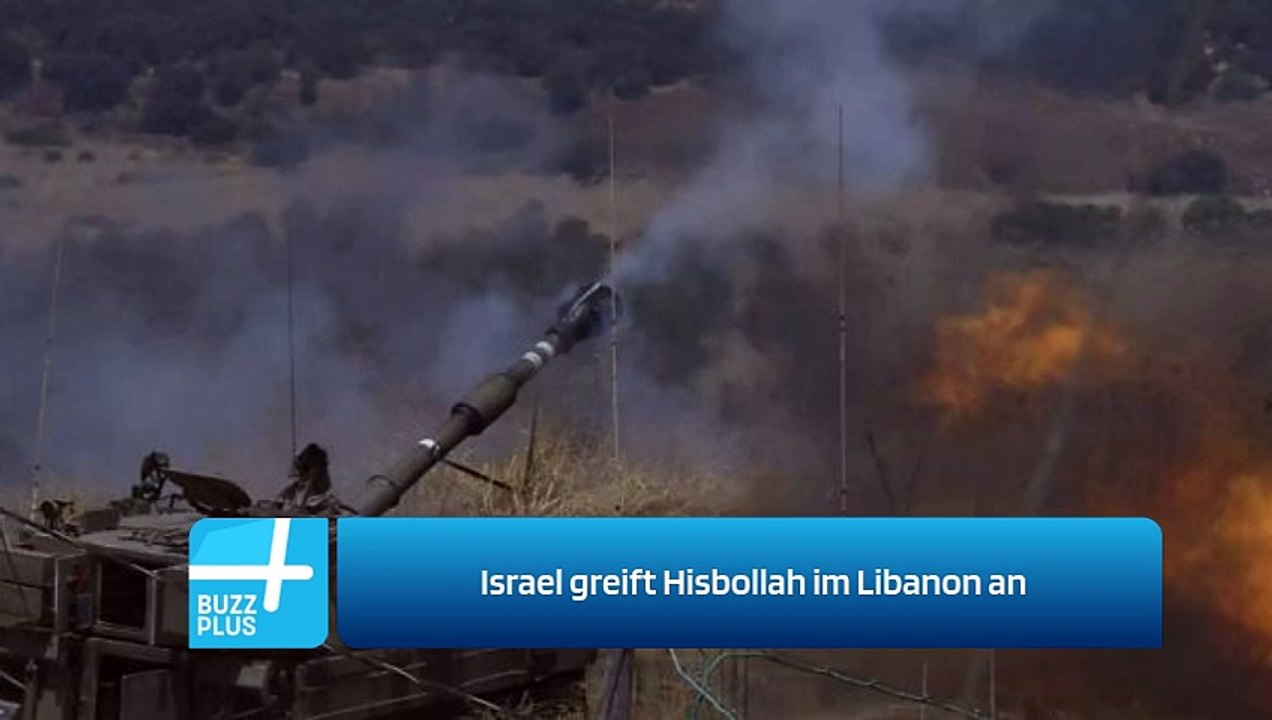 Israel greift Hisbollah im Libanon an