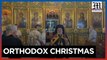Gaza City residents attend Orthodox Christmas mass as war rages in the besieged territory