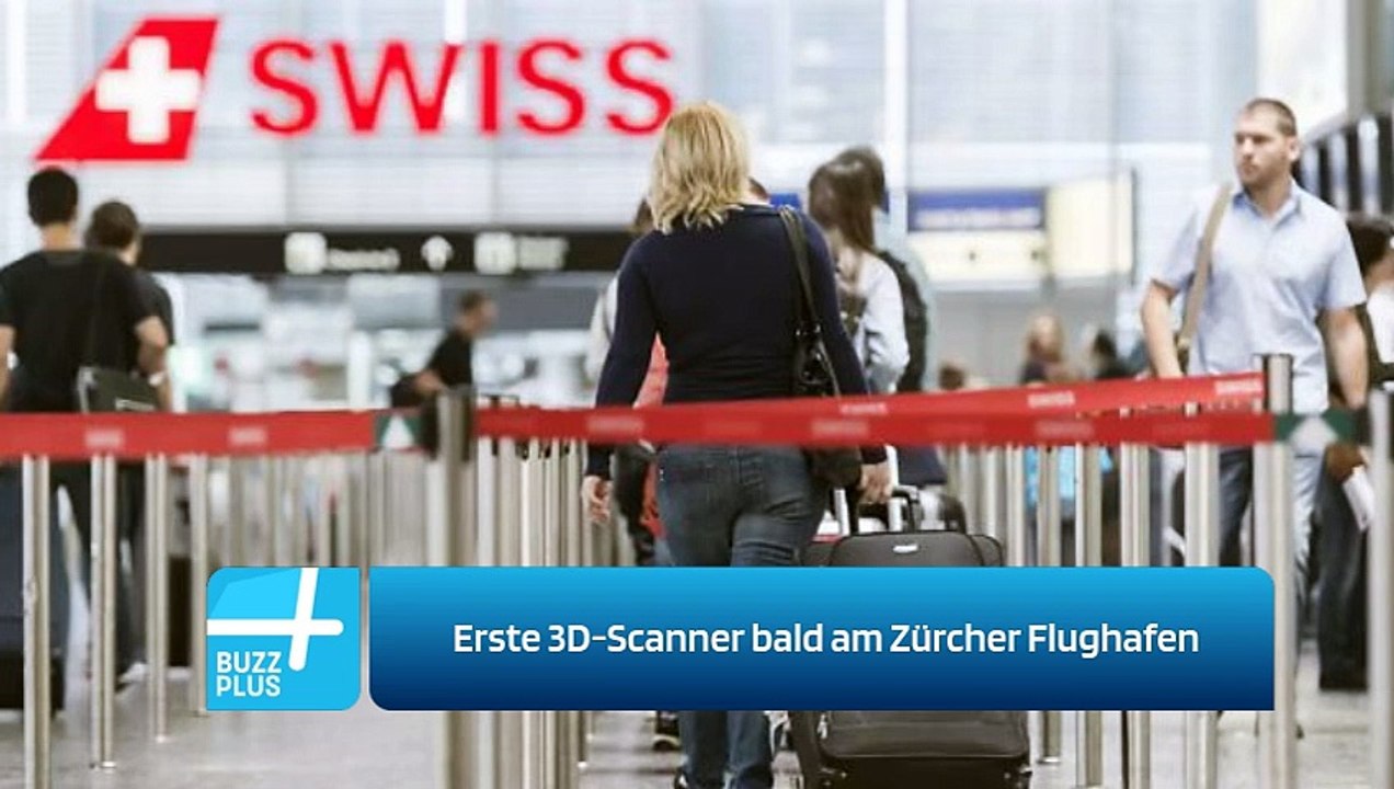 Erste 3D-Scanner bald am Zürcher Flughafen