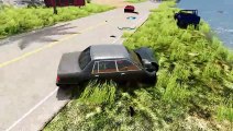BeamNG Cars vs. very Big bumps
