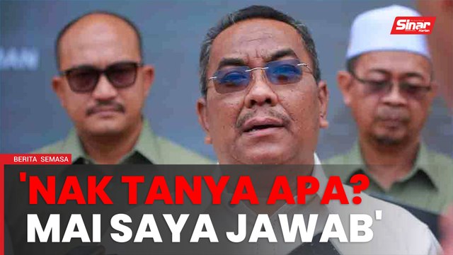 'Saya sedia beri kerjasama '28 jam' sehari kepada SPRM' - Sanusi