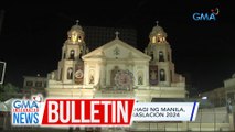 Signal jamming sa ilang bahagi ng Manila ipapatupad bukas para sa Traslacion 2024 | GMA Integrated News Bulletin