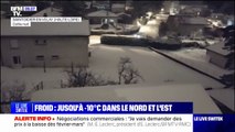 Les images de la neige qui est tombée en Auvergne-Rhône-Alpes