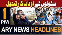 ARY News 1 PM Headlines 8th Jan 2024 |   