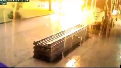 Vean las impactantes imágenes de un joven alcanzado por un rayo