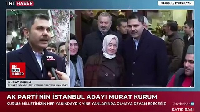 Murat Kurum: Bakan değiliz biz bu şehrin kardeşleri olacağız