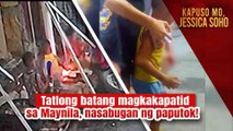 Tatlong batang magkakapatid sa Maynila, nasabugan ng paputok! | Kapuso Mo, Jessica Soho