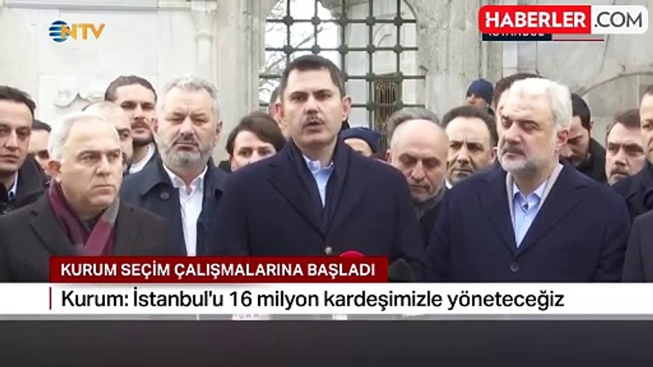 Murat Kurum, İstanbul'da Ulaşım ve Kentsel Dönüşüm İçin Çalışacak