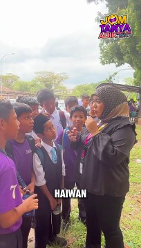 Macam mana elephant start dengan A pulak?? #bintangkecilmy #streetinterview