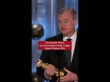 Christopher Nolan Honors Heath Ledger - Golden Globes 2024