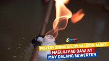 Misteryosong balon sa Libon, Albay, nagliliyab daw at may dalang suwerte?! | I Juander