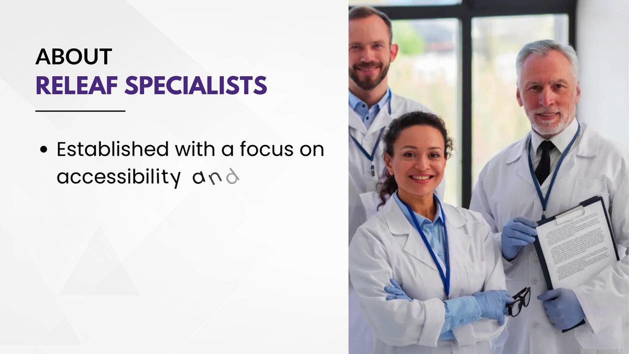 Get Your Medical Marijuana Card Online - Releaf Specialists