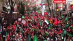 İstanbul Ümraniye'de 'Şehitlerimiz ve Filistin İçin Yürüyoruz' Eylemi Düzenlendi