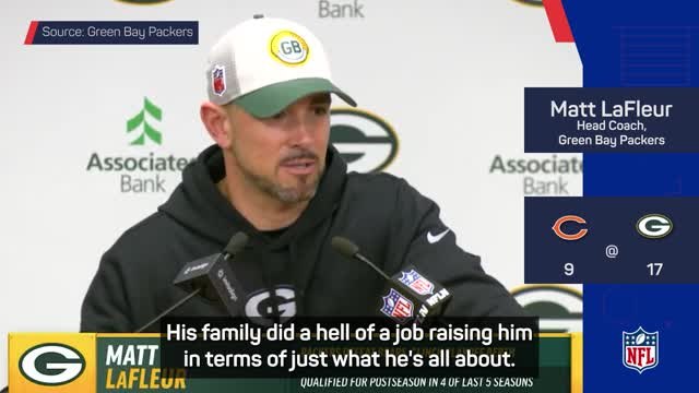 Jordan Love has 'earned' playoff reward - LaFleur