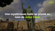 Une balle en plomb au nom de Jules César découverte en Espagne