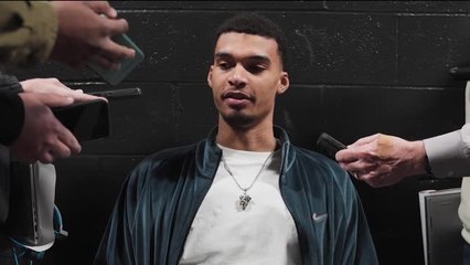 Wembanyama : "Je veux jouer, je suis frustré"