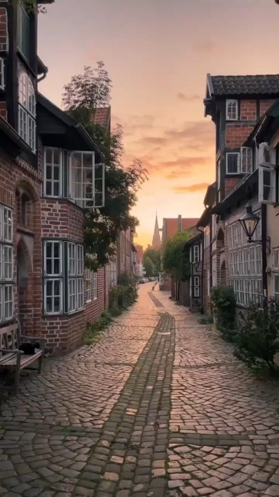 LE PLUS CHARMANT petit village allemand, Lunebourg