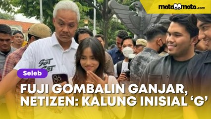 Fuji Gombalin Ganjar Pranowo di Depan Thariq Halilintar, Netizen Ributkan Kalung Inisial G