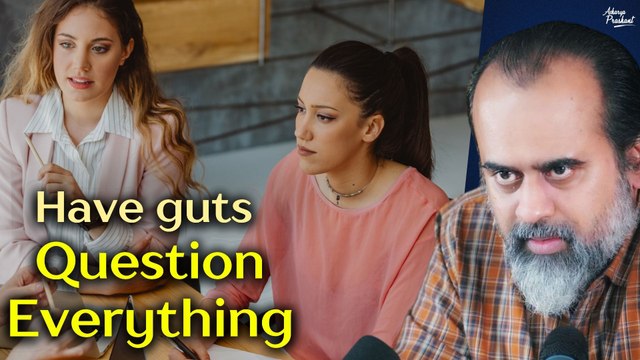 Have the guts to question everything || Acharya Prashant, at Mithibai College, Mumbai (2022)