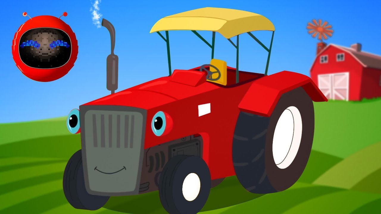 Tractor Kindergarten Learning Video & Cartoon Show For Toddlers - video ...
