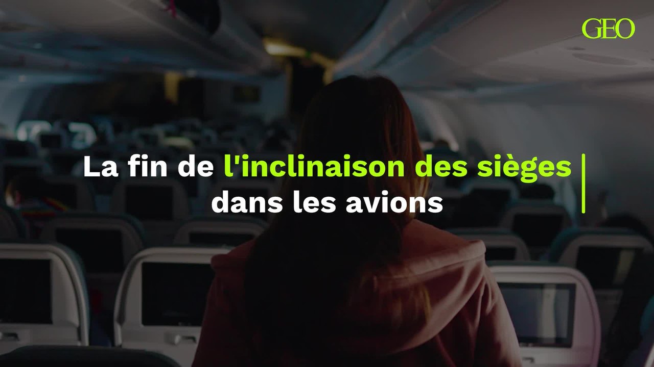La fin de l'inclinaison des sièges dans les avions