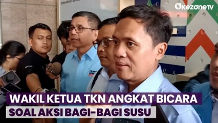 Soal Aksi Bagi-Bagi Susu, Wakil Ketua TKN Angkat Bicara