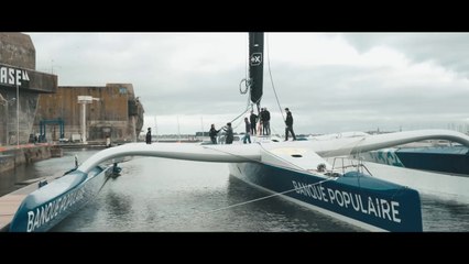L'Arkea Ultim Challenge Brest : PREPARATIFS  LE CONTRE LA MONTRE DES TEAMS ULTIM