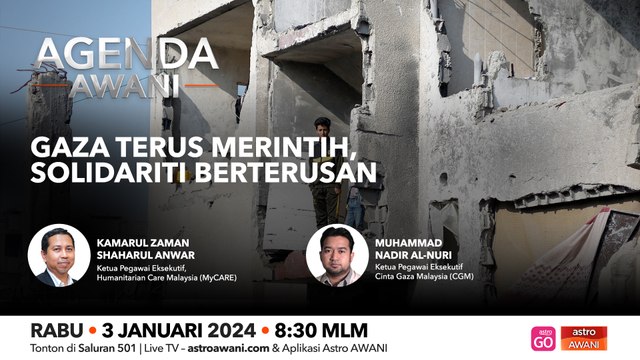 Agenda AWANI: Gaza terus merintih, solidariti berterusan